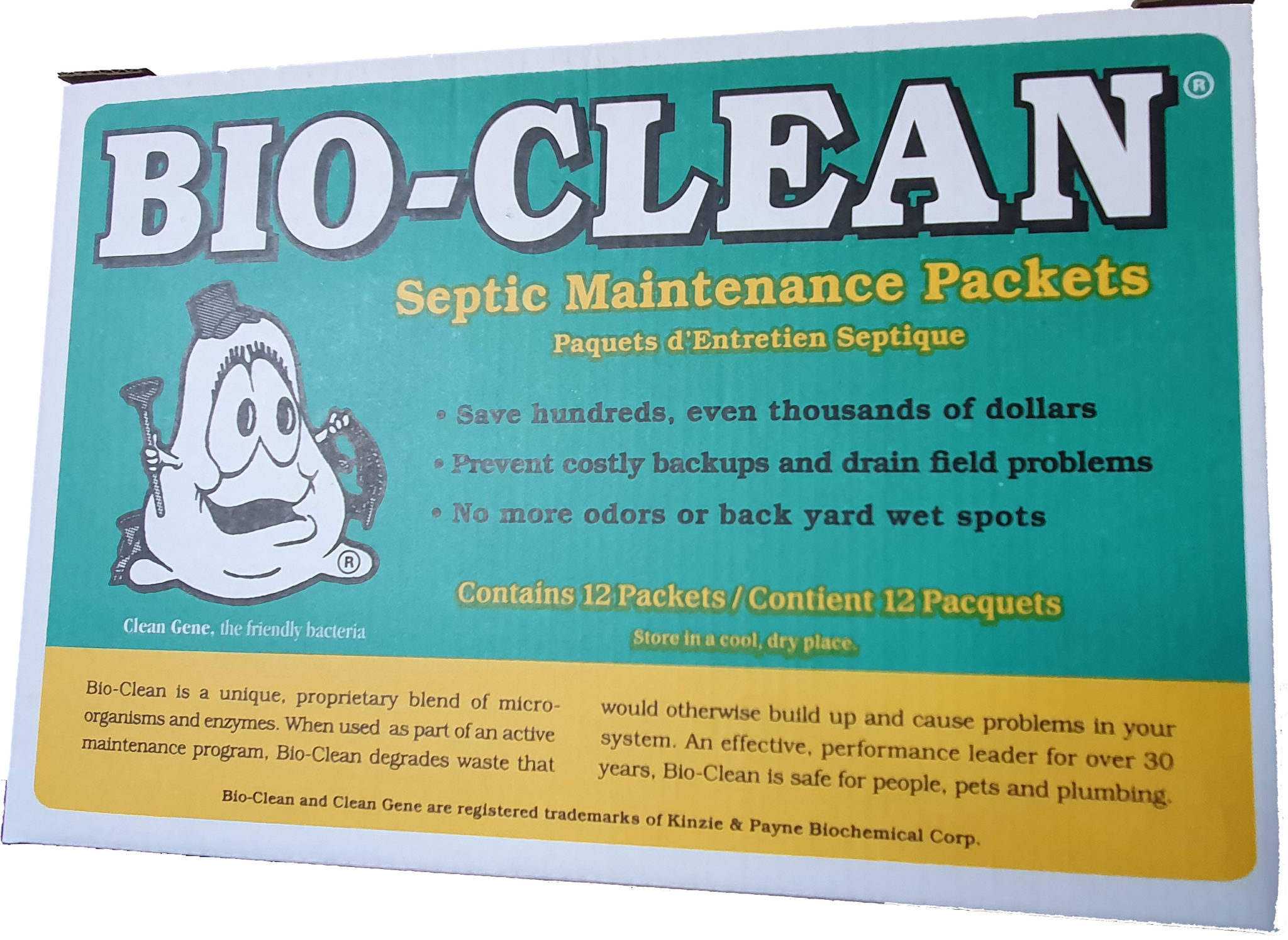 Bio Clean Septic Packets Bio Clean